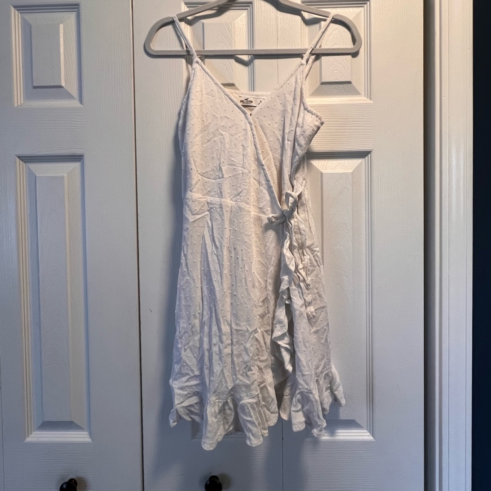 Hollister white dress